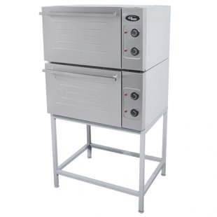 Electric oven cabinet shzhe/2 / 22302 (800x706x1505mm, 2 sections, 8 levels 530x470x30mm, 9 kW, 220V)