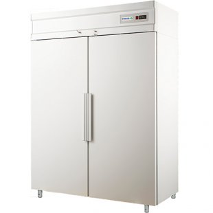 Pharmaceutical refrigerated cabinet V=700/700l, ШХКФ-1.4 (metal doors) (1402x895x2028mm, 8 shelves, locks, lighting)