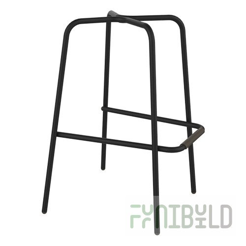 Bar stool frame SHT-S29 / 909887 (black moire), 520x520x725 in