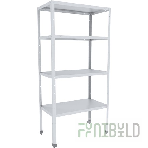 Rack STANDARD SKK-14/5 ENK-S 1400x500x1850(1870)mm completely made of stainless steel