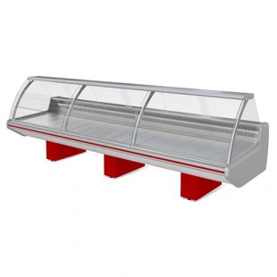 Refrigerated display case Parabel VHSn-1250/1875/2500/3750 in (shields not included)