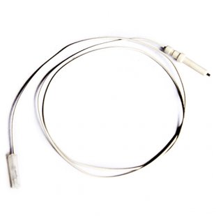 Ignition electrodes for the burner