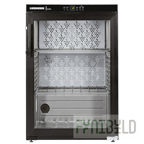 Wine cabinet LIEBHERR WKb 1812 (600x613x890 in, 145 l, +5°C to +20°C)