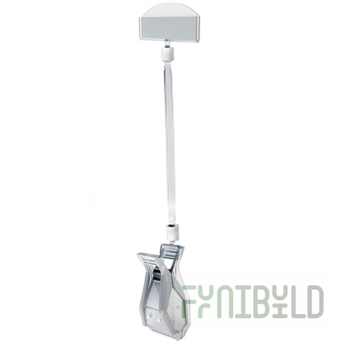 Universal large price tag holder, leg height: 100 in art.FX-100