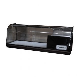 Medium-temperature bar display case 1790x370x285mm, A37 SM 1.8-1 (ВХСв-1.8 Сarboma) 0...+8, 0.42 sq.m.