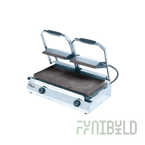 Electric contact grill (4 frying surfaces) F4KTE (570x270x435mm, 220V, 3.6kW, weight 40 kg)