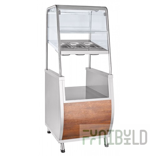 Counter for cutlery PSPH-70T with bread bin (630 in) Kashir. (630x766x1624 in, 230 V)