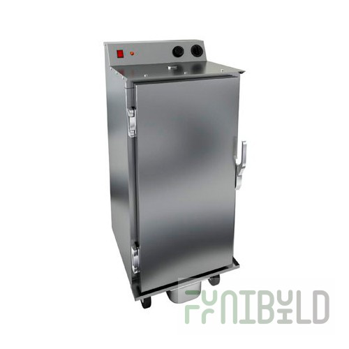 Smokehouse oven for hot smoking SMAK stainless steel (420x480x1016mm, 16 kg, 1.6 kW, 220 V)