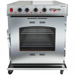 Electric low-temperature cooking oven with smoking function ISTOMA (660x800x830mm, 7GN2/1, 190l, 2.8kW, 220V)