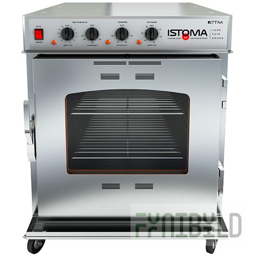 Electric low-temperature cooking oven with smoking function ISTOMA (660x800x830mm, 7GN2/1, 190l, 2.8kW, 220V)