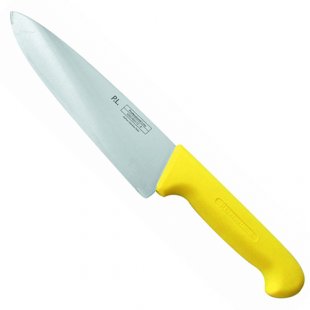 Knife 25 cm plastic. yellow handle