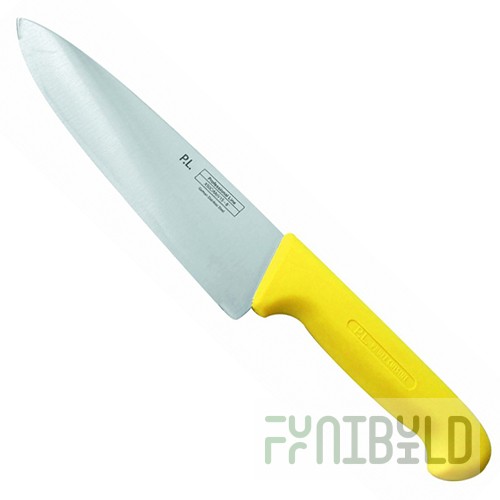 Knife 25 cm plastic. yellow handle