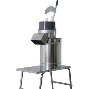 Vegetable cutting and wiping machine OM-350 P with stand (410x300x660, 0.55 kW, 220 V)