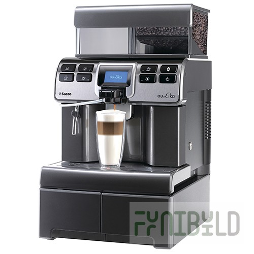 Coffee machine Saeco Aulika Top High Speed ​​Cappuccino RI V2 (334x574x452, 4 l, connection to water supply