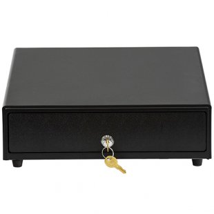 Cash drawer ATOL SB-330-B black, 330*380*90, mechanical