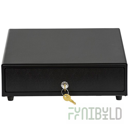 Cash drawer ATOL SB-330-B black, 330*380*90, mechanical