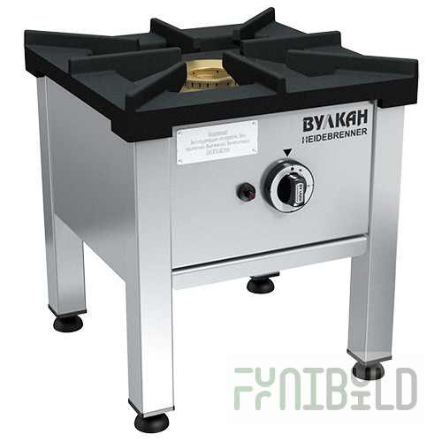 Gas stove-stool PRG-IIA-2 (435x435x450 in, without oven, 1 conf)
