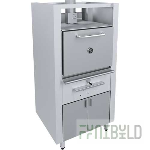 Grill-barbecue PM-0.25 ON A STAND (782x787x1630 (1650) in)