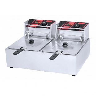 Deep fryer HURAKAN HKN-FR66L (570x450x310mm, 5 kW. 220 V)