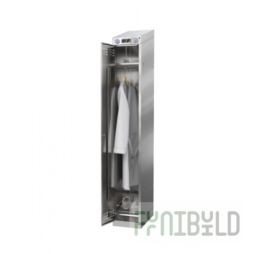 Cabinet for drying and disinfecting clothes ШОДО-1-02 (300х500х2050 in, 0.55 kW, 220 V, AISI430)