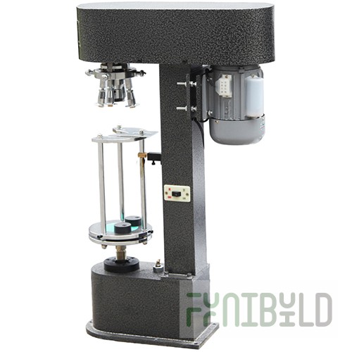 Semi-automatic capper DK-50/D metal (350×250×650 in, 220 V, 0.37 kW)