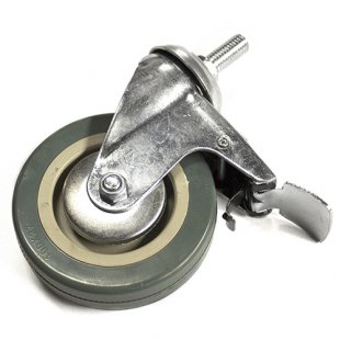 Wheel with fastening for waiter trolleys with brake C3303341 (diameter 100)