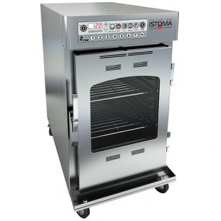 Electric low-temperature cooking oven with smoking function ISTOMA MINI (460x710x830mm, 10GN 1/1, 100l, 2.0 kW, 220V)