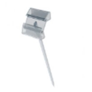 Universal price tag holder for mounting at different angles h=100mm art. DELI-STICK-MINI, 20 pcs. in pack.