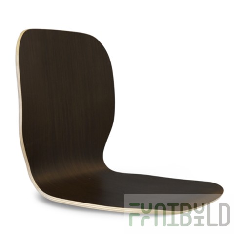 SHT-ST15 seat made of bent plywood (stained oak 21S), 420x470x440 in