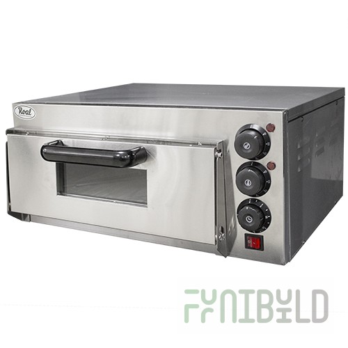 Pizza oven ROAL HEP-1 (560x570x280mm, 1 chamber 415x400x120, 2 kW, 220V)