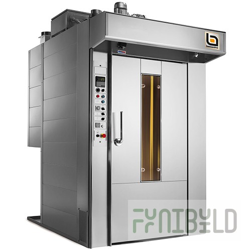 Rotary oven BASSANINA ROTOR 68 (1440x2269x2571mm, 54 kW, 380 V)