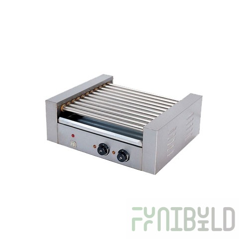 Roller grill AIRHOT RG-5, (5 rollers, 240 hot dogs/hour, 580x250x215 in, 1 kW, 220 V)