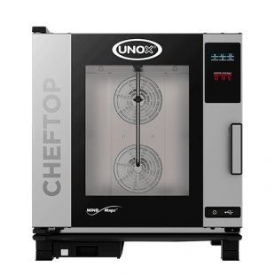 Combi steamer UNOX XEVC-0711-E1RM (750x783x843 in, 380 V, 11.7 kW, 7 GN 1/1)