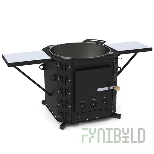 Oven for cauldron 700 (1600x1191x713mm unfolded, folded 941x1191x713mm, opening 657mm)