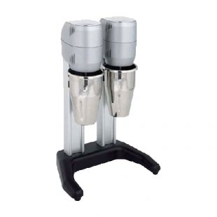 Mixer Macap F4D stainless steel (330x220x500mm, 2 cups of 0.8 l, 15000 rpm, 0.24 kW, 220 V, gray body)