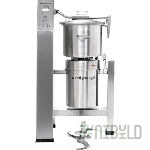 Cutter ROBOT COUPE R30 on wheels (720x600x1250 in, 5.4 kW, 380 V)