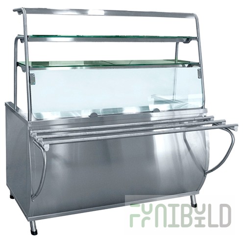 Food warmer 1 course 3 burners PMES-70T-01