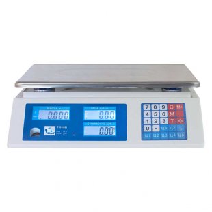 Trade scales Fort-T 918 OPTIMA 15 kg (335x110x320 in, platform 230x330 in, without stand)