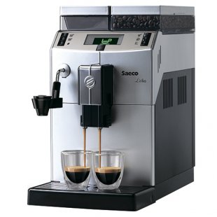 Coffee machine SAECO LIRIKA PLUS autocappuccino maker (215x381x450 in, 2.5 l water, 500 g coffee beans, 1.85 kW)
