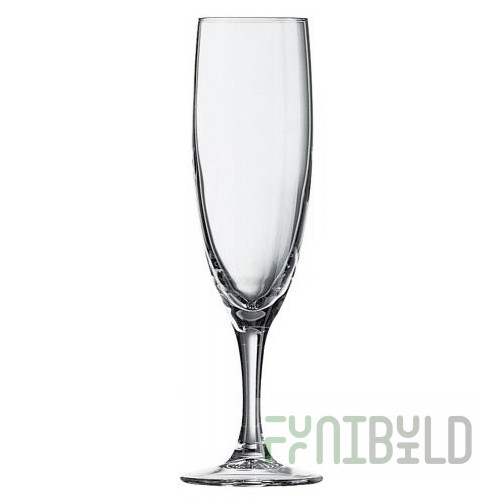 Flute glass 130ml d=46/53 h=176mm Elegance* /12/48/ art.56416, in pack.12/48 pcs.