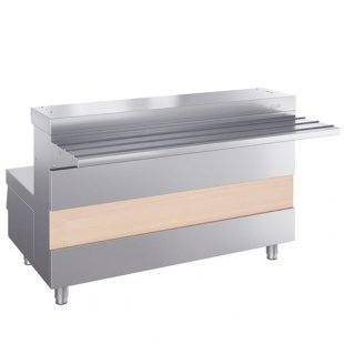 Bain-marie for 1-dish, 2-dish, M1-2.1200-02-O (1200x700 (1015*) x880 ±20 in, 4.02 kW, 220 V*s voltage)