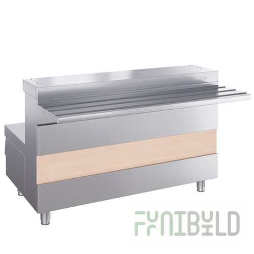Bain-marie for 1-dish, 2-dish, M1-2.1200-02-O (1200x700 (1015*) x880 ±20 in, 4.02 kW, 220 V*s voltage)