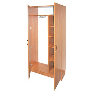 Combined wardrobe for the staff room (wardrobe) 900x400x1900mm, art. ШПК (ALDER)