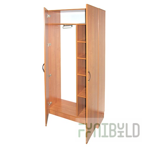 Combined wardrobe for the staff room (wardrobe) 900x400x1900mm, art. ШПК (ALDER)