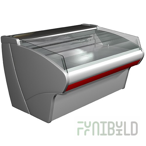 Medium-temperature display case 1955x1100x870mm, G110 VM 2.0-2(ВХСо-2.0ш Carboma), +2...+6С (dynamics)