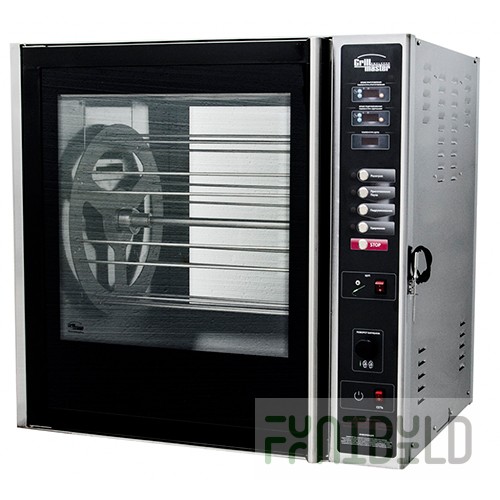 Convection grill (load 40 chickens, 8 baskets, 8 champs) F3KEL/1 / 22135 (electric panel, level 1, 1010x750x950 in)