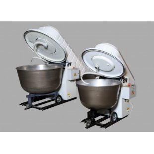 Spiral dough mixer for yeast dough Penzmash TMM-330.2 (1770x1030x1026mm, 4.5 kW, 2-speed, without bowl)