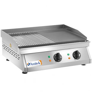 Frying surface Amitek FT2M (combined surface, 600x500x200mm, 6 kW, 380V)