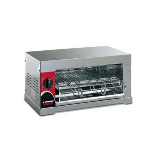 Toaster SIRMAN 6Q (475x265x240mm, 2.4 kW, timer, 6 sandwiches, 220V)