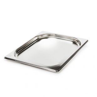 Gastronorm container without lid stainless steel GN-1/2 depth 20 (325x265x20 in.), in pack 10/20 pcs.
